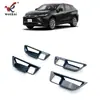 Adequado para Toyota 21 Harrier Modificação Especial Maçaneta da Tigela Interna da Porta Moldura Decorativa Tira Brilhante da Tigela Interna da Porta Patch