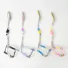 Arnés para Gato con Correa Anti-Escape Color Gradiente Multicolor Arnés de Pecho para Gatos Gordos, Correa Cómoda de Nylon para Uso en Exteriores