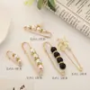 Alfiler de Cintura para Pantalones, Herramienta para Ceñir la Cintura, Accesorio para Ropa, Broche de Perlas, Hebilla Metálica Anti-Exposición, Venta al por Mayor de Joyería