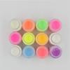 Polvo Luminoso de 12 Colores Polvo Perlado Vela 20g Brillo Polvo Fluorescente Manicura DIY Relleno de Pegamento de Cristal Brillante Decorativo