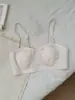 Sujetador de copa ultrafina con forma de pata de gato, escote bajo para mujer, verano, minimiza bustos grandes, invisible sin costuras, tirantes finos, hermoso sujetador de espalda