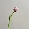 Tulipas Hidratantes de Toque Real Tulipas Impressas em 3D de Toque Real Tulipas para Fotografia Decoração de Casa Adereços Buquê de Flores Artificiais