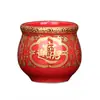 Copas de Vino de Cerámica para el Dios de la Riqueza, Vasos de Agua, Tazas de Té, Copas de Ofrenda, Recipientes de Adoración, Copas de Vino para Guan Gong, Venta al por Mayor
