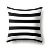 Funda de Almohada de Poliéster Estampado Geométrico para el Hogar Funda para Cojín de Cintura Cojín de Coche Funda para Cojín de Cabecera QTA32