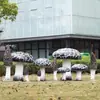 Adornos de Hongo Grande Simulados, Esculturas para Paisajismo de Jardín al Aire Libre, Decoraciones para Entrada de Casa, Jardín, Patio
