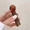 Elástico de Cabelo Criativo Tira Reta Trança Bolha Fio de Telefone Anel de Cabelo Contas Fofas Alta Elasticidade Trança Elástico de Cabelo Acessórios de Cabelo