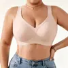 Personalização Vendedor de Sucesso Transfronteiriço Sem Costura Sem Fio Confortável Respirável Sutiã Múltiplas Cores Estilo Europeu e Americano Roupa Íntima Feminina