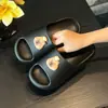 Pantuflas de Suela Gruesa para Mujer, Decoraciones para Zapatos de Verano DIY, Resistentes al Desgaste, Antideslizantes para el Hogar, Baño, Pareja, Dibujos Animados de Moda