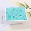 Contas Redondas de Cristal de Vidro Imitando Jade Feitas à Mão para Pulseira DIY Colar Grampo de Cabelo Material de Jade Contas Soltas Acessórios para Miçangas Atacado