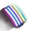 Pegatinas fluorescentes para ruedas de coche, pegatinas para tapacubos, tiras luminosas, pegatinas reflectantes de advertencia, pegatinas decorativas para motocicleta eléctrica y bicicleta