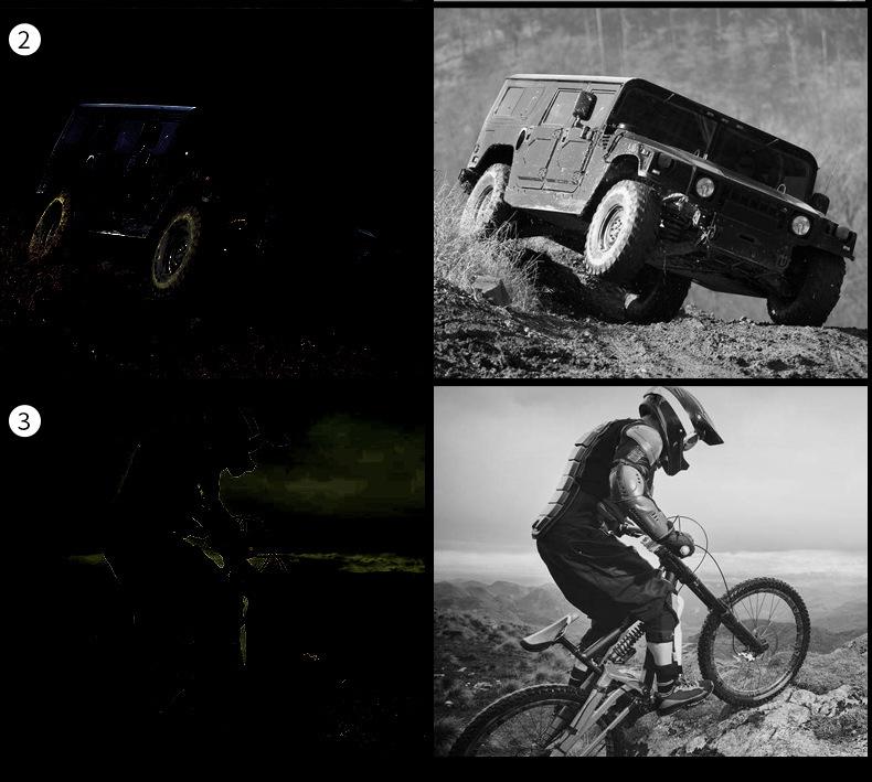 PQ1W 望远镜高倍高清瞄准器十字日夜两用全黑拍照