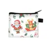 Bolsas de Navidad Transfronterizas Bolsas de Navidad Estilo Nuevo Bolsos para Niños Caricatura Mini Billetera Tarjeta Linda Estampada