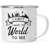 Taza Popular de Esmalte con Transferencia de Calor para Agua Taza de Esmalte con Borde Recubierto para Regalo de Padres Taza de Dibujos Animados Niños