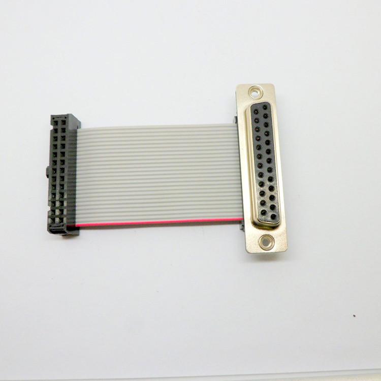 压接式db25p排线1