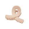 Acessórios de cabelo transfronteiriços flor de ovo feminina fosco cruz pequena garra arco rabo de cavalo garra clipe cor nuvem oca