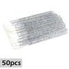 50 Unidades/Pacote em estoque Pincel de Lábios de Cristal Embalagem Individual Tamanho Portátil Pincel de Batom Sizzy Especial para Maquiadores Lábio de Batom Lábio