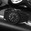 Reloj Octogonal de Cuarzo Co-branded Color Bloque Dopamina Correa de Silicona Moda Unisex para Muñeca Modelo Trendy de Lujo Ligero