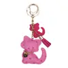 Colgante de Bolsa de Gatito de Dibujos Animados Colgante Creativo para Llavero de Coche Parche para Funda de Teléfono Móvil de Gatito Colgante de Correa de Muñeca