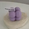 Velas perfumadas mini cubo de colores, accesorios para fotos, decoraciones de fragancia para dormitorio, vela al por mayor