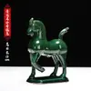 Cavalo Cerâmico Tang Sanchai Cavalo Vermelho Artesanato Enfeites Decorações para Casa Cavalo para Presentes de Abertura Bem-Sucedida