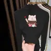 Otoño/Invierno 2026 Camiseta Térmica de Felpa para Niñas, Cuello Semi Alto, Manga Larga, Capa Base, Ropa Interior Cálida con Volantes Estilosa para Niños