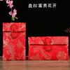 Tecido Brocado 10.000 Yuan Bolsa Envelope Vermelho Atacado Presente de Noivado Casamento Cerimônia do Chá 10.000 Yuan Bolsa Batom Modificada Envelope Vermelho de Veludo para Casamento