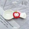 Tenedor de Clip Lateral de Manzana de Dibujos Animados Lindo para Niñas, Pinza para Flequillo de Frente, Pinza para el Cabello para Niños, Accesorio para el Cabello