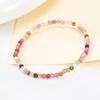 Pulsera de Cuentas de Plata S925 Árbol Banyan Esmalte Dopamina Verano Arcoíris Nicho Sangrado Cuerda Pulsera Joyería para Mujer