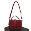 Bolsa Transversal Feminina Casual para o Trabalho Nova Coleção Primavera/Verão 2026 Estilo Coreano Bolsa de Mão Fashionable Bolsa Quadrada Pequena de Ombro Única