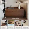 Mesita de noche moderna minimalista estilo italiano, nuevo modelo 2026, para uso doméstico, dormitorio, madera maciza, con un toque de lujo y una sensación de alta gama