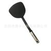 Atacado de fábrica cabo de tubo de nove pontos em aço inoxidável utensílios de cozinha de nylon conjunto de 6 peças colher espátula antiaderente para cozinhar utensílios de cozinha