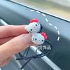 Lindo pasador de Hello Kitty, traje de cuerda para el cabello, banda elástica pequeña para novio, novias, pulsera, cuerda para el cabello de chica dulce