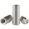 Tornillo de apriete de extremo cóncavo de acero inoxidable 304, base de alambre superior, tornillo de máquina de tornillo de medidor, tornillo sin cabeza de hexágono interior M1.6-M8