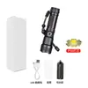 Nueva Linterna P50 de Alto Brillo Transfronteriza P70 LED de Largo Alcance Aleación de Aluminio Exterior Duradera Recargable por USB