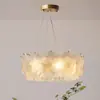 Luz de Sala de Estar de Espectro Completo Lámparas de Araña de Lujo Asequible Lámpara de Araña Simple Nueva para Restaurante Lámpara Moderna para Mesa de Comedor del Hogar