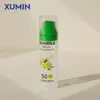 Processamento Personalizado de Frascos a Vácuo de PP Xumin 15ml, Frascos com Bomba, Frascos Brancos para Loção 50ml, Frascos Dosadores Cosméticos, Frascos Vazios