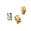 Plata de ley 925 escama de dragón de precisión hielo roto hombrecito pequeño cuentas para la cintura cuentas de barril material de cuerda hecho a mano DIY accesorios Q0940