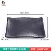 Louça de melamina prato preto para churrasco prato retangular para churrasco prato especial para loja de hot pot prato de acompanhamento comercial criativo
