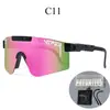 Óculos de Sol Coloridos Pit Viper na Caixa Óculos para Esportes ao Ar Livre Óculos de Esqui Ciclismo à Prova de Vento