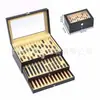 Caja de Almacenamiento de Bolígrafos a Prueba de Polvo para Techo Solar de Cuero Shengxi Caja de Colección de Bolígrafos Famosos para el Hogar Caja de Exhibición para Bolígrafos
