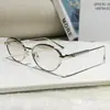 Novos Óculos de Sol D-Brand Europeus e Americanos com Armação Oval de Metal Ins Celebridade da Internet Moda Feminina Personalidade Óculos de Sol Tendência Masculino