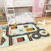 [Suporte para prova personalizada] tapete de chão amarelinha lavável espessado quarto antiderrapante desenho animado tapete de amarelinha