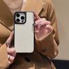 Funda de cuero tejido simple para iPhone 14, iPhone 15, Pro Max, resistente a caídas, 13/12 Pro Max, talla 11