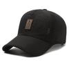 Gorra de verano nueva de malla fina de secado rápido para hombre, gorra de béisbol transpirable estilo coreano para deportes al aire libre
