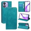 Adequado para Capa de Couro para Celular Flip Oukitel C65, Cor Pura Pele de Bezerro Forte Magnético Carteira C38 Capa Protetora