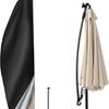 Producto de Venta Caliente Transfronterizo Tela Oxford 210D Sombrilla Protectora Solar para Exteriores Cubierta Antipolvo Cubierta de Sombrilla con Forma de Plátano Cubierta para Parasol