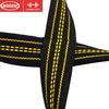 Pulsera de fitness cinturón de refuerzo de 8 caracteres cinturón de agarre de tracción dura cinturón auxiliar para dominadas