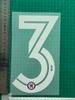 24 Cruz Azul Casa A Número de Jugador Letra Brazalete Estampado en Caliente Número Mapa de Transferencia Térmica Camiseta Suministros para Camisetas