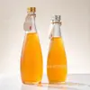Garrafa de Vinho de Frutas Espessa Nova Garrafa de Vidro Transparente Garrafa de Bebida Alcoólica Garrafa de Bebida Garrafa de Vidro de Vinho de Frutas Venda por Atacado