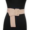 Cross-border novo cinto feminino feminino casual cor sólida decorativa super longa tela cintura larga capa com casaco em estoque